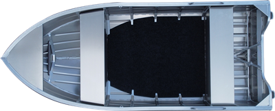 সমস্ত অ্যালুমিনিয়াম মাছ ধরার নৌকা